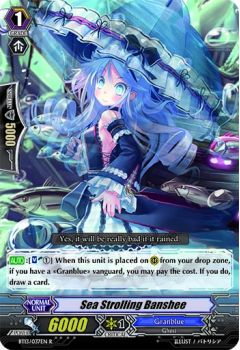 Sea Strolling Banshee single card from Cardfight!! Vanguard