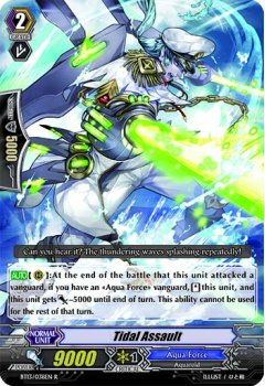 Tidal Assault single card from Cardfight!! Vanguard