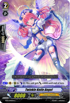 Twinkle Knife Angel single card from Cardfight!! Vanguard