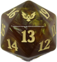Strixhaven Bundle Spindown Dice Amber - Image 2