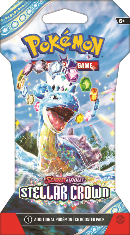 super brave detonation booster box - dz-bt09 Amazon.com: Pokemon TCG Scarlet & Violet Stellar Crown main image 1