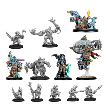 Warmachine: Southern Kriels Brineblood Marauders Auxiliary Expansion