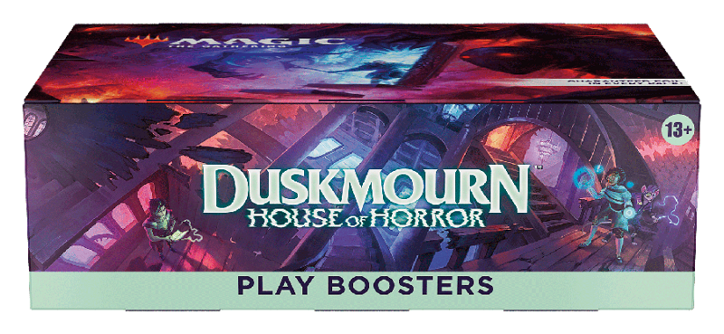 duskmourn mtg booster box Duskmourn: House of Horror Play Boosters Mox Boarding House frighten up your deck Duskmourn: House of Horror -