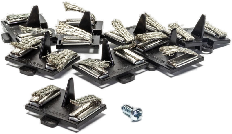 Micro Scalextric Spare Guide Blade Pack of 8 with Screw