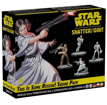 Star Wars Shatterpoint This is Some Rescue (Princess Leia Squad Pack)