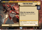 Doctor Aphra - Rapacious Archaeologist (HYPERSPACE) : 294 SHADOWS OF THE GALAXY - Star Wars Unlimited Single Card