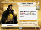 Lando Calrissian - With Impeccable Taste (HYPERSPACE) : 296 SHADOWS OF THE GALAXY - Star Wars Unlimited Single Card