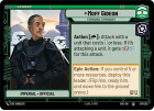 Moff Gideon - Formidable Commander : 007/262 SHADOWS OF THE GALAXY - Star Wars Unlimited Single Card