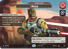 Bossk - Hunting His Prey (SHOWCACE) : 272 SHADOWS OF THE GALAXY - Star Wars Unlimited Single Card