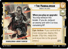 The Mandalorian - Sworn To The Creed : 018/262 SHADOWS OF THE GALAXY - Star Wars Unlimited Single Card