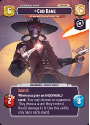 Cad Bane - He Who Needs No Introduction (SHOWCACE) : 276 SHADOWS OF THE GALAXY - Star Wars Unlimited Single Card - Image 2