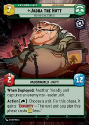 Jabba the Hutt - His High Exaltedness (HYPERSPACE) : 286 SHADOWS OF THE GALAXY - Star Wars Unlimited Single Card - Image 2