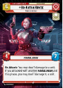 Bo-Katan Kryze - Princess in Exile (HYPERSPACE) : 291 SHADOWS OF THE GALAXY - Star Wars Unlimited Single Card - Image 2