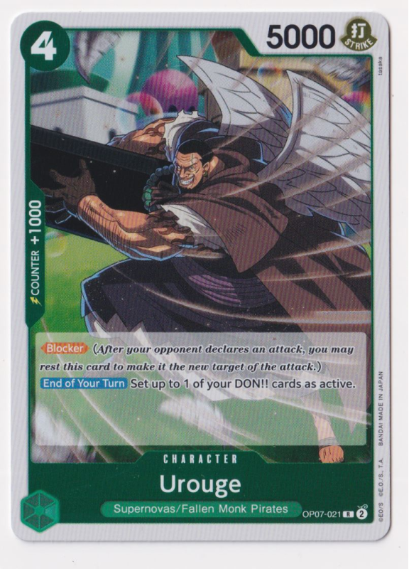 Urouge : OP07-021 500 YEARS IN THE FUTURE - One Piece Single Card Urouge : OP07-021 500 YEARS IN THE FUTURE - One Piece Single Card