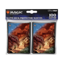 Ultra Pro Bloomburrow 100ct Deck Protector Sleeves Green - Image 3