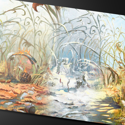 Ultra Pro Bloomburrow Playmat White - Image 2