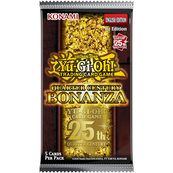 Yugioh | Quarter Century Bonanza | Booster Packs Yugioh | Quarter Century Bonanza | Booster Packs