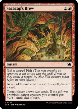 Sazacap's Brew single card from Magic the Gathering