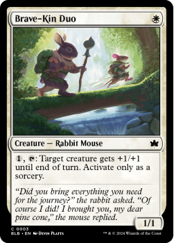 Brave-Kin Duo single card from Magic the Gathering