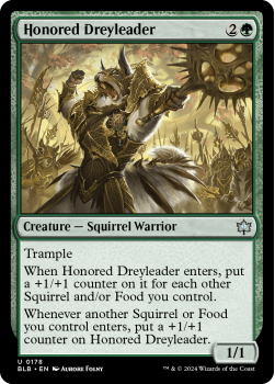 Honored Dreyleader single card from Magic the Gathering