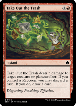 Take Out the Trash (FOIL) single card from Magic the Gathering