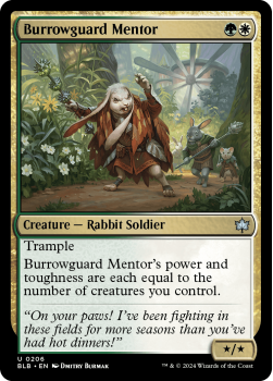 Burrowguard Mentor single card from Magic the Gathering