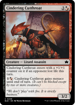 Cindering Cutthroat (FOIL) single card from Magic the Gathering