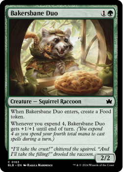 Bakersbane Duo single card from Magic the Gathering