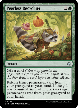 Peerless Recycling single card from Magic the Gathering