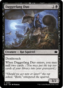Daggerfang Duo single card from Magic the Gathering