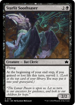 Starlit Soothsayer single card from Magic the Gathering