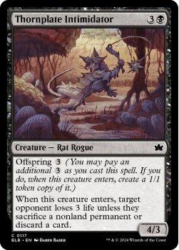 Thornplate Intimidator single card from Magic the Gathering