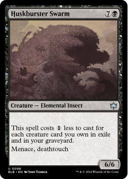 Huskburster Swarm single card from Magic the Gathering