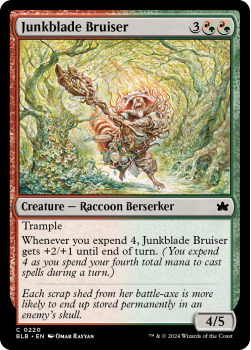 Junkblade Bruiser single card from Magic the Gathering