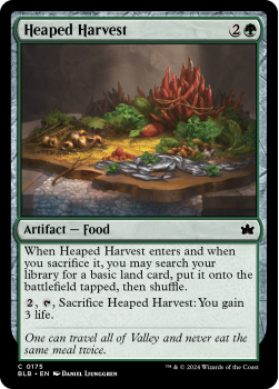 Heaped Harvest single card from Magic the Gathering