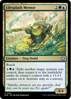 Lilysplash Mentor single card from Magic the Gathering