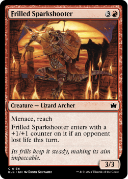 Frilled Sparkshooter (FOIL) single card from Magic the Gathering