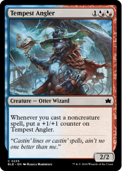 Tempest Angler single card from Magic the Gathering
