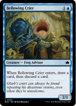 Bellowing Crier single card from Magic the Gathering