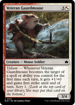 Veteran Guardmouse single card from Magic the Gathering
