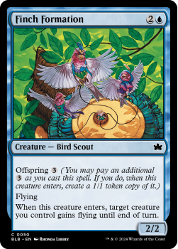 Finch Formation single card from Magic the Gathering