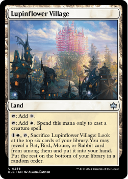Lupinflower Village single card from Magic the Gathering