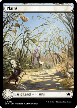 Plains single card from Magic the Gathering