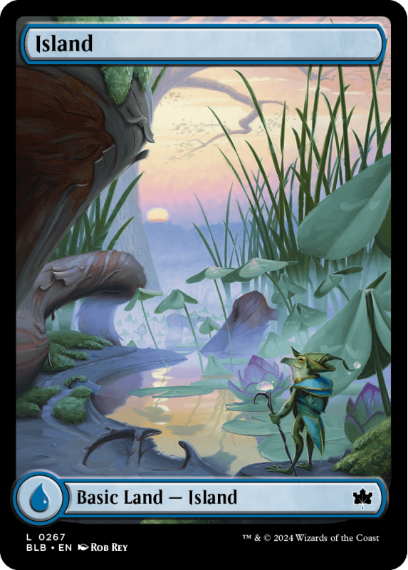 Island : 0267 BLOOMBURROW - Magic the Gathering Single Card Island : 0267 BLOOMBURROW - Magic the Gathering Single Card
