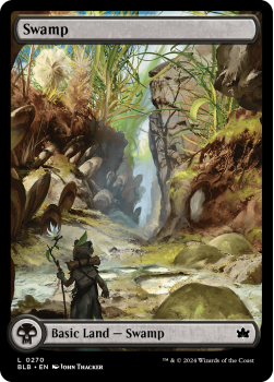 Swamp (FOIL) single card from Magic the Gathering