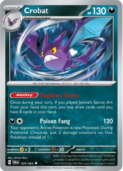 Crobat single card from Pokemon Single