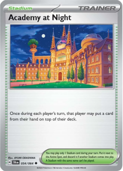 Night Academy (REVERSE HOLO) single card from Pokemon Single