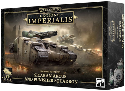 Legions Imperialis : Legiones Astartes Sicaran Arcus and Punisher Squadron