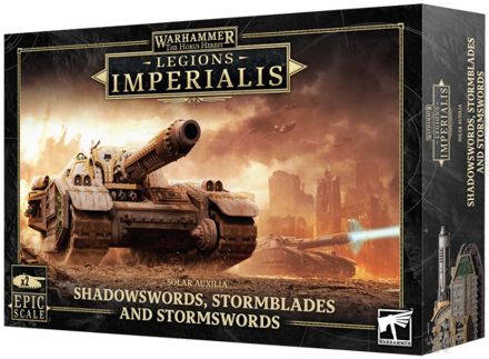 Legions Imperialis : Solar Auxilla Shadowswords, Stormblades and Stormswords