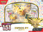 Pokemon Scarlet & Violet 151 Zapdos EX Collection Box - Image 3